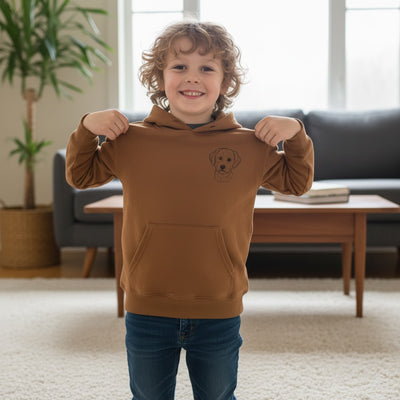 Custom Embroidered Kid Hoodie