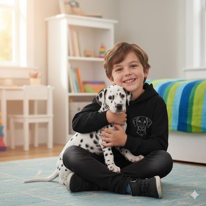 Custom Embroidered Kid Hoodie