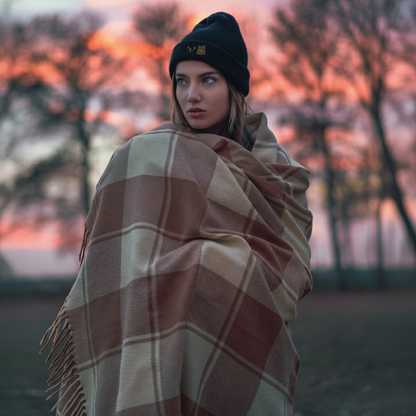 Personalized Embroidered Cuffed Beanie