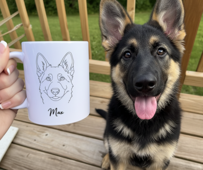 Personalized Ceramic Mug (325ml) – Color Inside