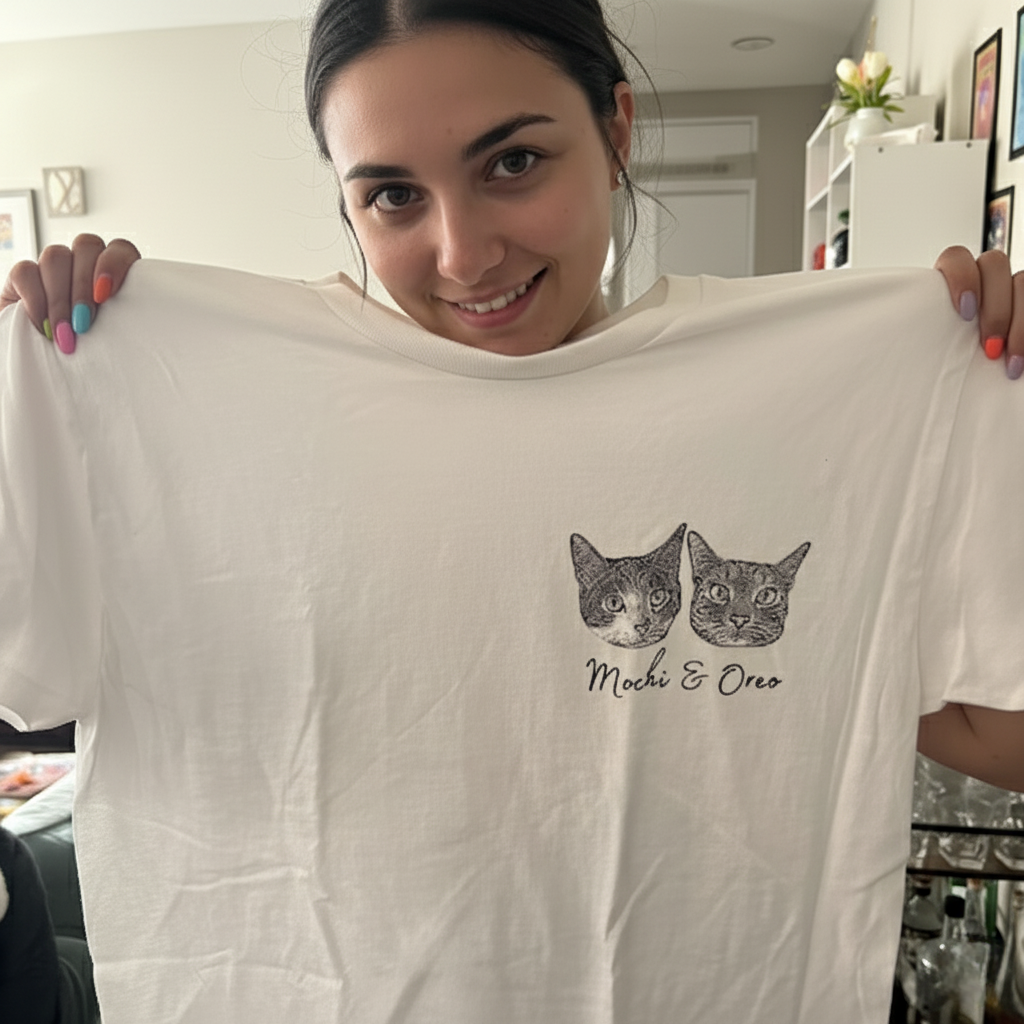 Custom Embroidered T-shirt